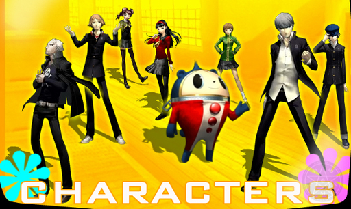 Shin Megami Tensei: Persona 4 - Герои игры.